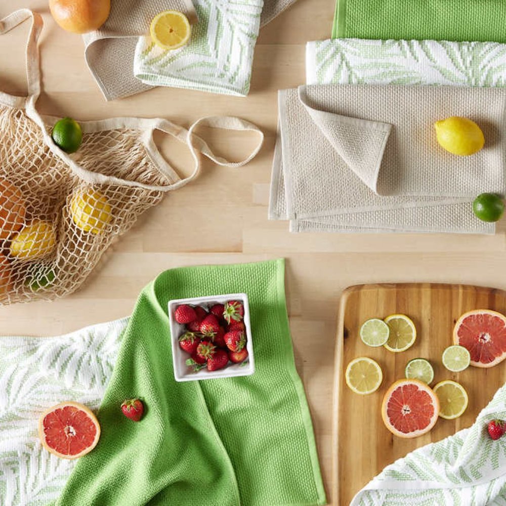 Honeycomb 8-piece Kitchen Towel Set